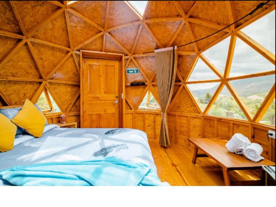 Los Nopales Glamping Sáchica Екстериор снимка