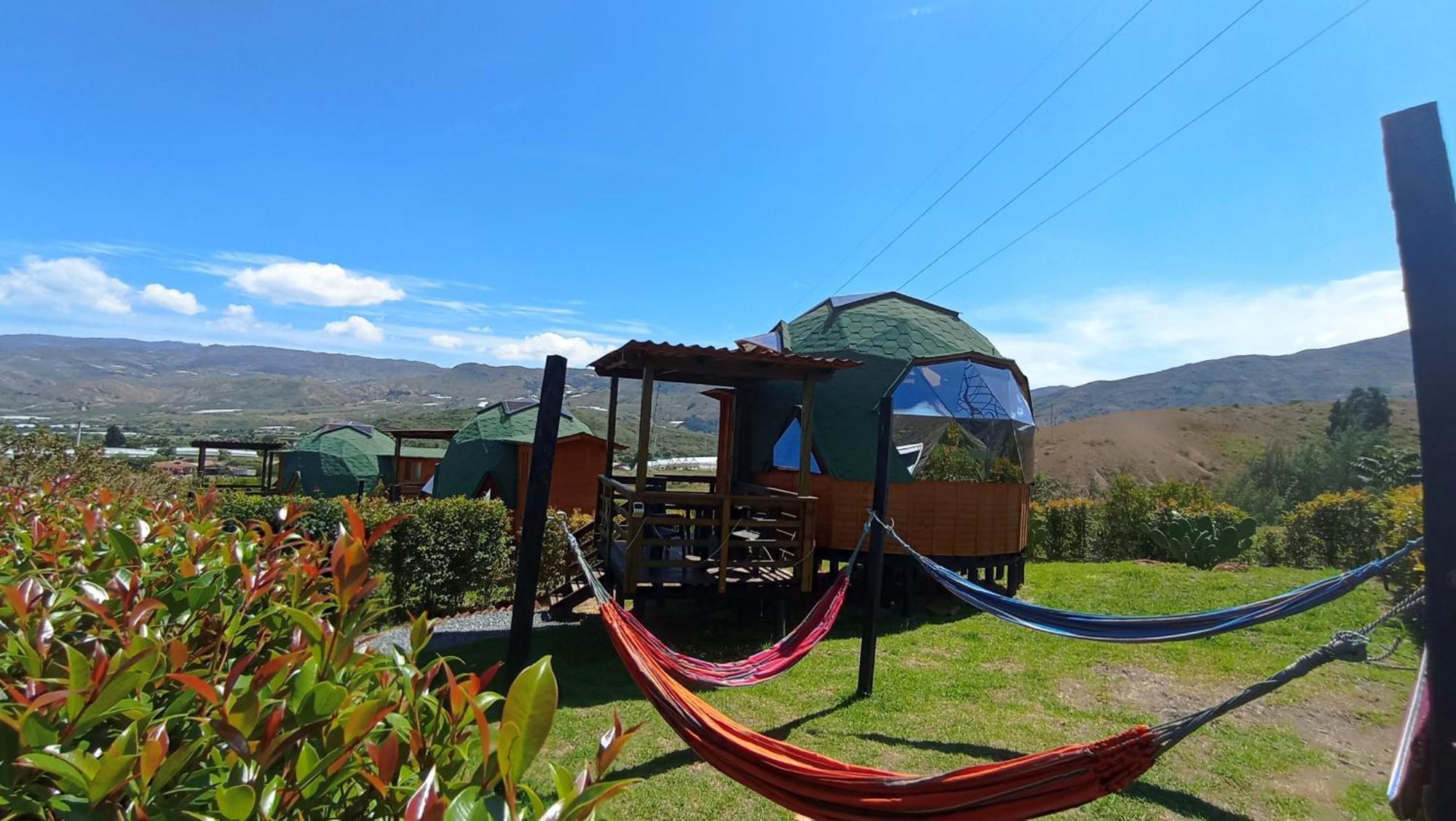 Los Nopales Glamping Sáchica Екстериор снимка